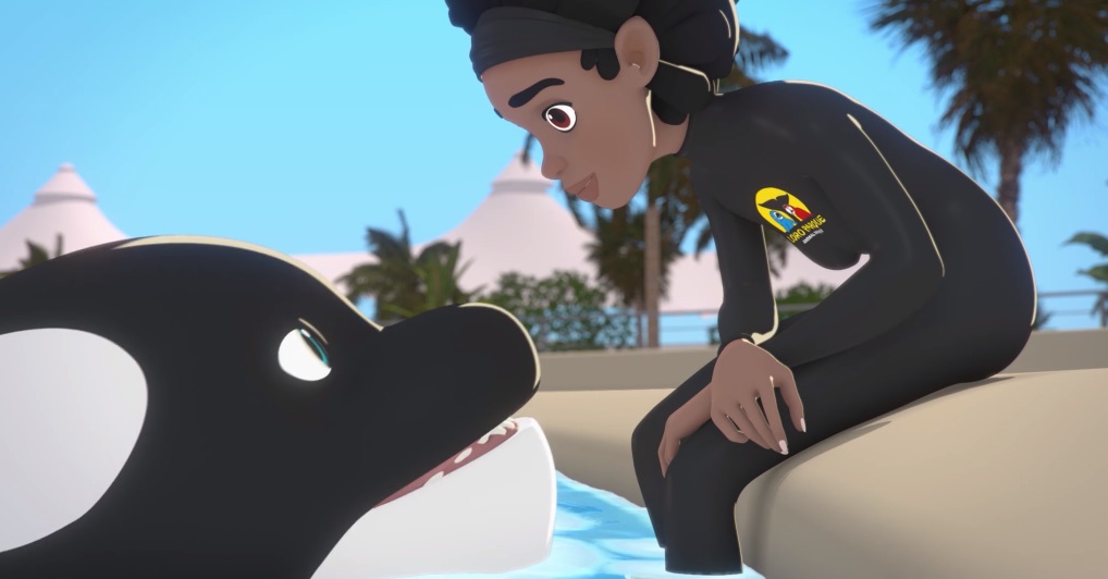 Loro Parque celebrates the premiere of an animated film about orca whale Morgan